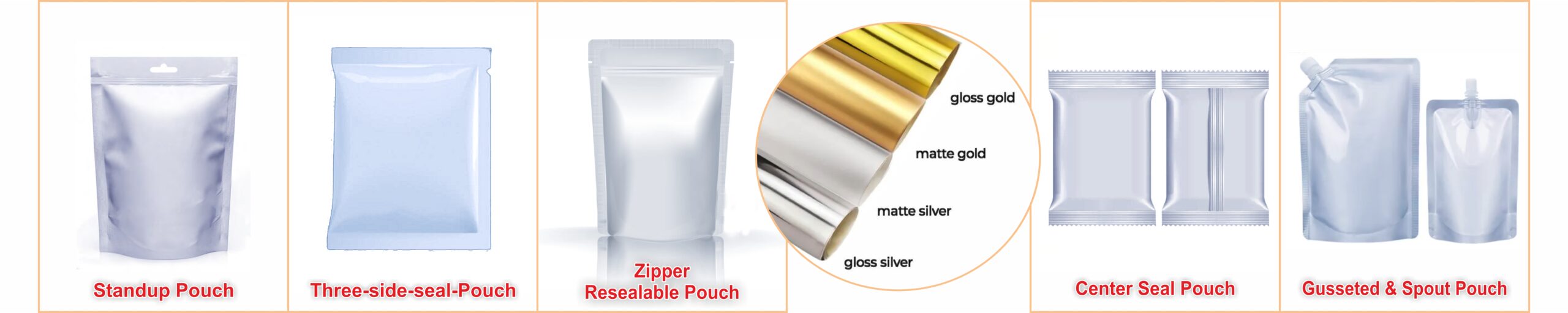 all pouch, matt pouch, glossy pouch, yes design pouch, yes design studio, yespack solution